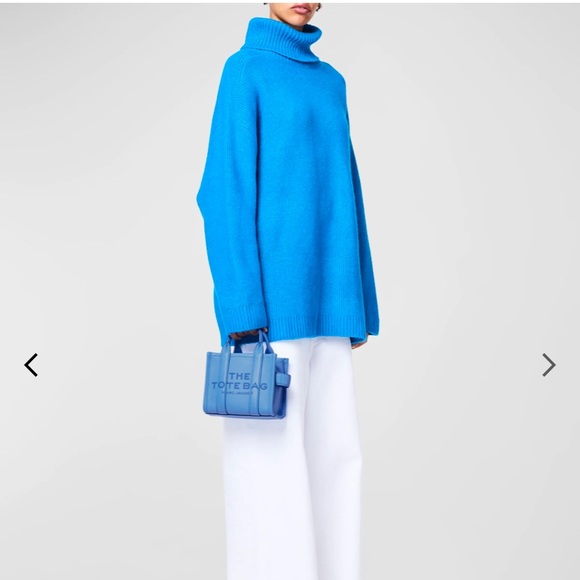 SOLD‼️NWT Marc Jacobs The Tote Bag Micro spring blue - Picture 9 of 9